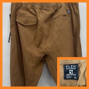 Southpole‎ Flex The Movement Men's XL Tobacco Brown Jogger Pants New